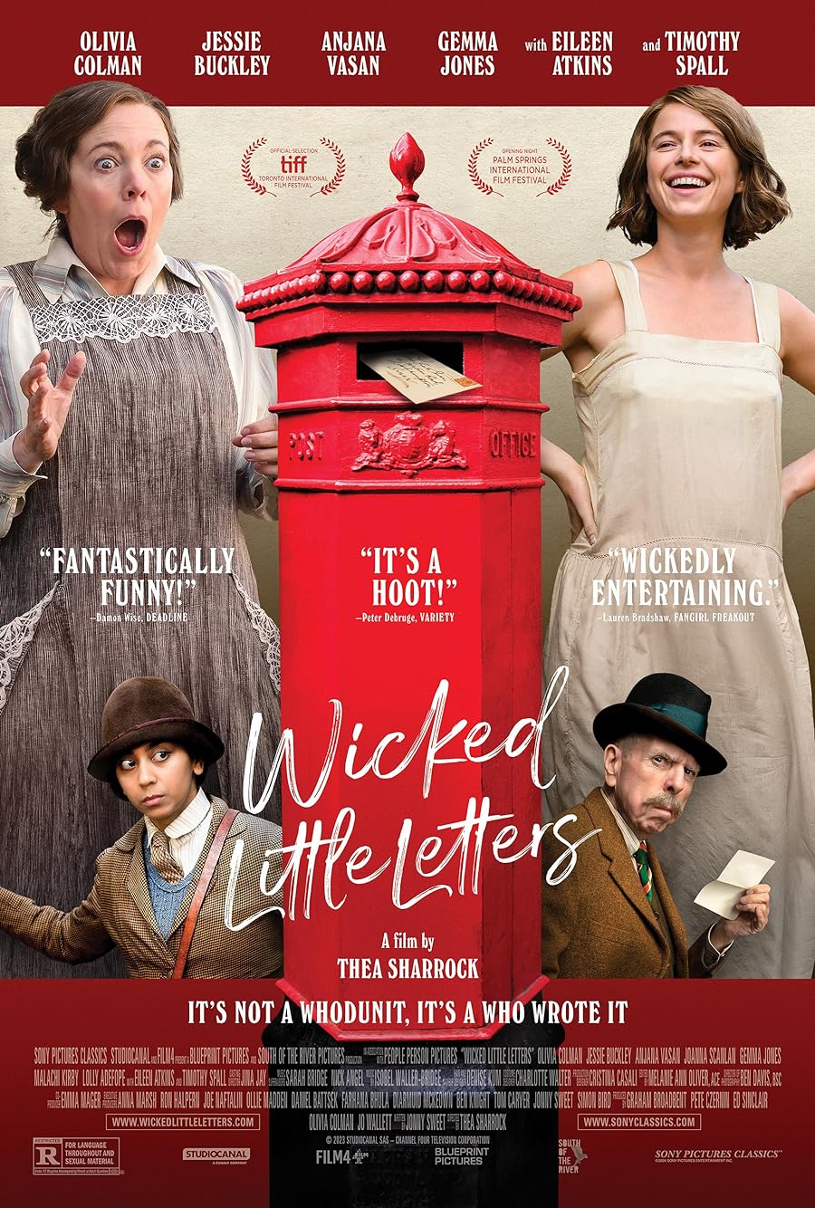 دانلود فیلم Wicked Little Letters 2023 با دوبله اختصاصی دانلود فیلم Wicked Little Letters 2023 با دوبله اختصاصی