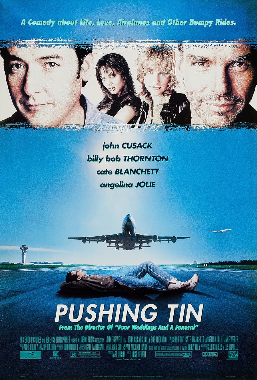 دانلود فیلم Pushing Tin 1999 با زیرنویس فارسی چسبیده