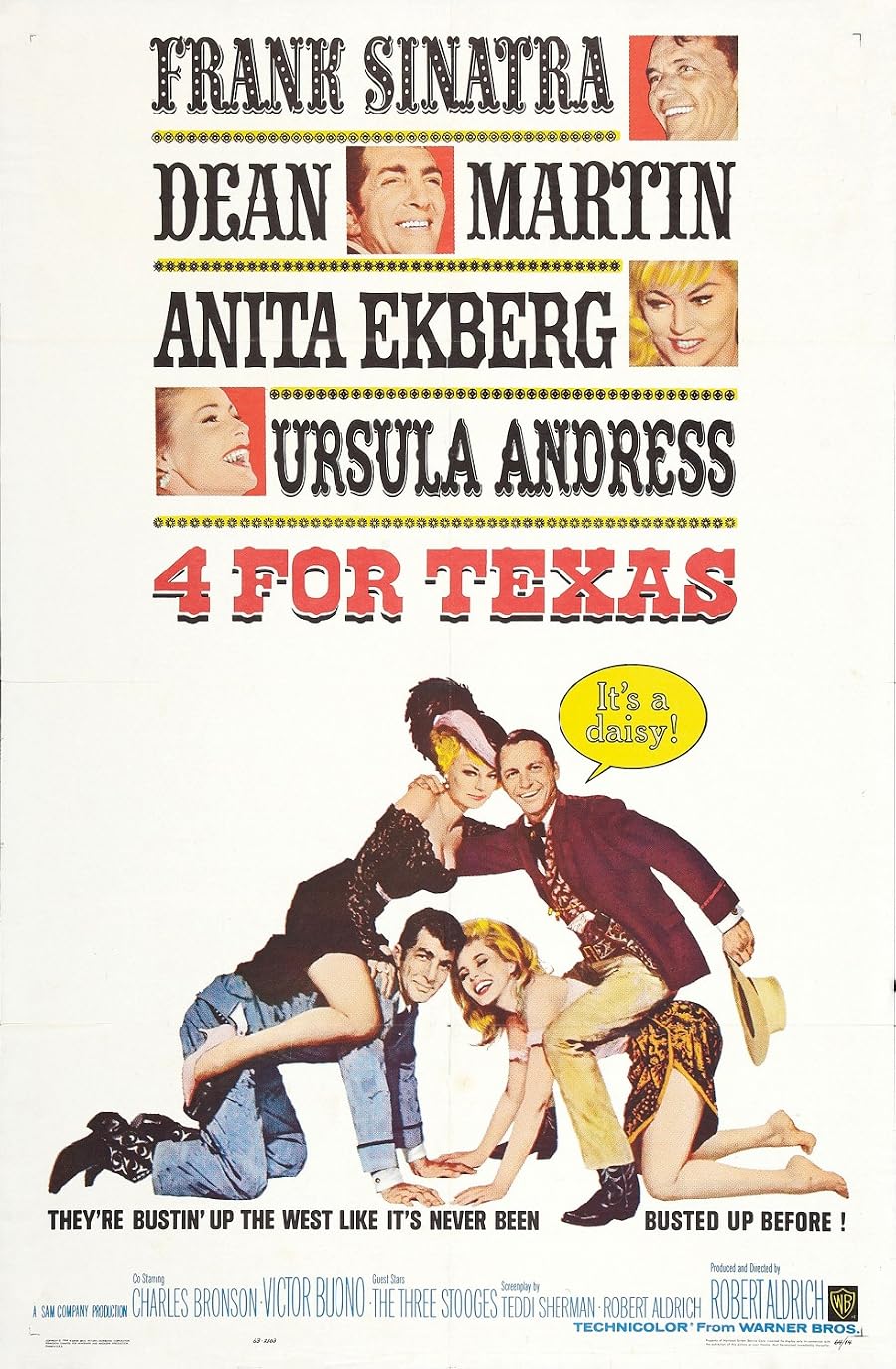 دانلود فیلم 4 for Texas 1963