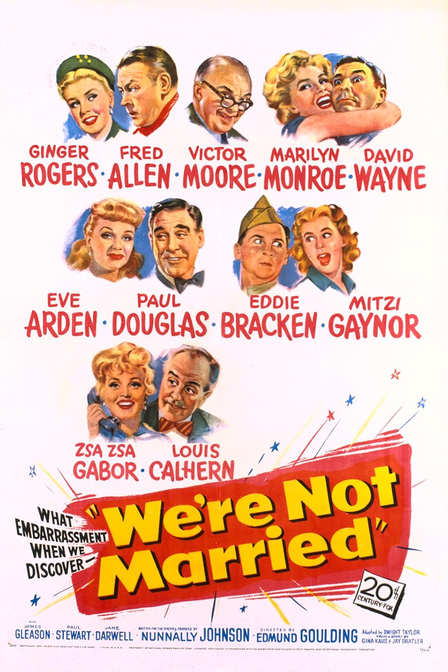 دانلود فیلم We’re Not Married 1952
